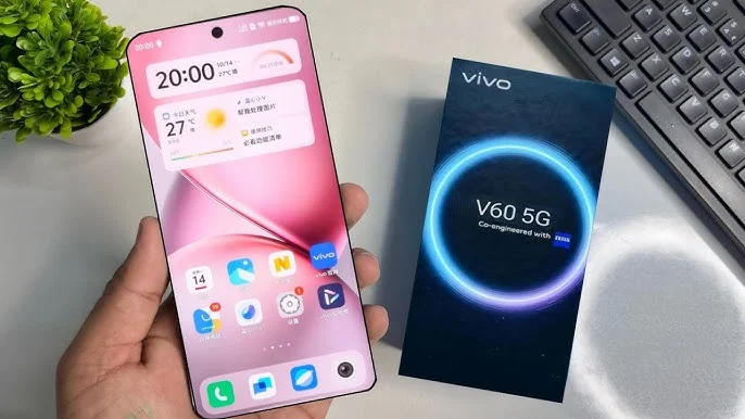 Vivo V60 Pro 5G, 16GB RAM Phone, 512GB Storage Mobile, 7500mAh Battery Smartphone, Vivo New Launch 2025, Fast Charging Phone, Flagship Smartphone India, Vivo V Series, Snapdragon 8 Gen 3, Premium Android Phone